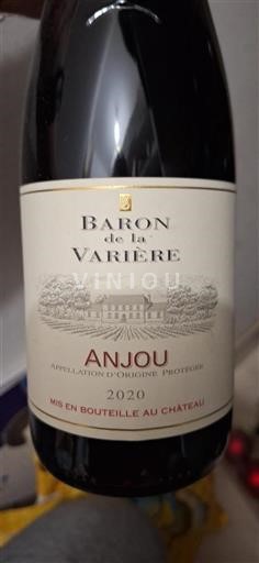 Loire Valley Anjou Baron de la Varière 2020
