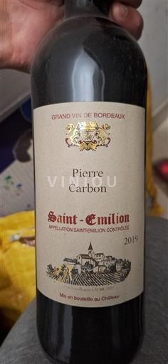 Bordeaux Saint-Émilion Pierre Carbon 2019