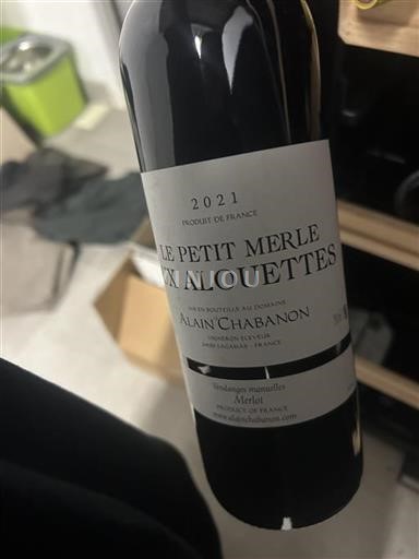 Languedoc Unspecified Alain Chabanon Le Petit Merle aux Alouettes 2021