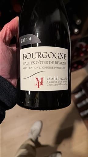 Bourgogne Hautes Côtes de beaune Famille Picard 2014