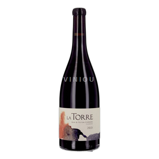Vin Rouge sec La Torre Domaine Gardies 2021 France Roussillon Côtes-du-roussillon AOC biodynamie