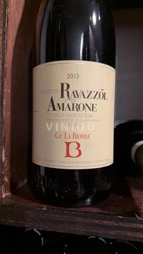 Veneto Not Specified Ca' La Bionda Ravazzol 2013
