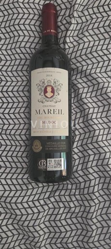 Bordeaux Médoc Cru Bourgeois Château Mareil 2014
