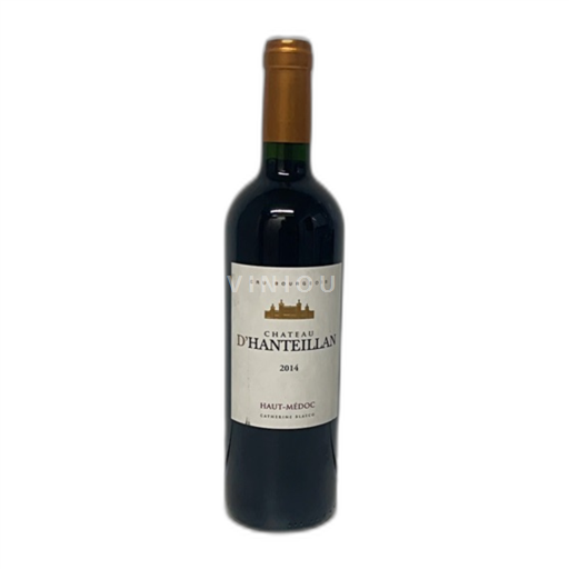 Vin Rouge sec Château Hanteillan 2014 France Bordeaux Haut-Médoc AOC Cru Bourgeois