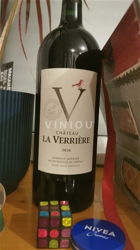 Bordeaux Bordeaux Supérieur Château La Verrière 2020