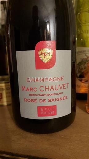 Vin Effervescent Rosé sec Brut Rosé Marc Chauvet Non millésimé France Champagne AOC