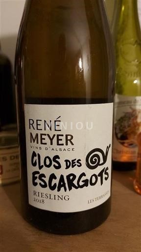 Alsacia Alsacia Gran Cru René Meyer Clos des Escargots 2018