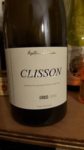 Loiredalen Muscadet-Sèvre-et-Maine Martin Luneau Clisson 2020