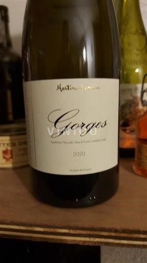 Loiredalen Muscadet-Sèvre-et-Maine Domaine Martin-Luneau Gorges 2020