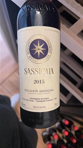Toscana No especificado Tenuta San Guido Sassicaia 2015