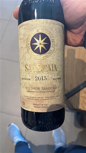 Toskana Ni doloceno Tenuta San Guido Sassicaia 2015