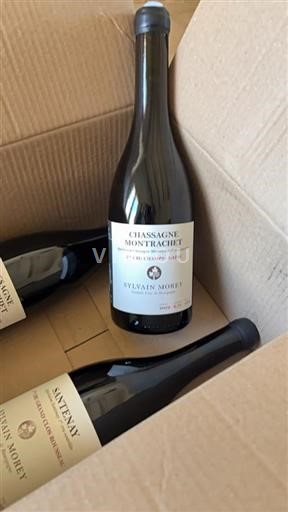 Vin Rouge sec Champs Gains Sylvain Morey 2022 France Bourgogne Chassagne-montrachet AOC Premier Cru
