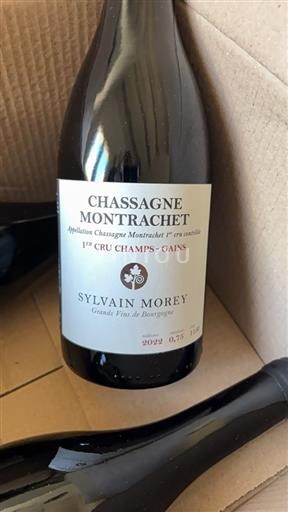 Borgonha Chassagne-Montrachet Premier Cru Sylvain Morey Champs Gains 2022