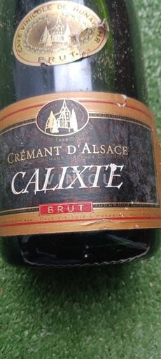 Alsace Crémant d'Alsace Grand Cru Cave Vinicole de Hunawihr Calixthe Icke årgångsbetecknad
