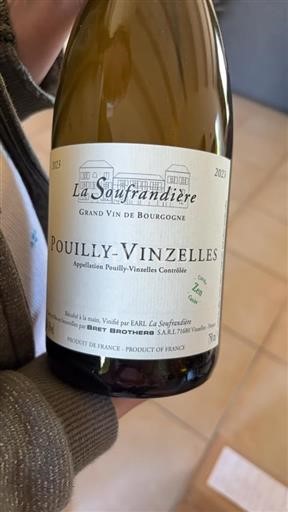 Bourgogne Pouilly-vinzelles La Soufrandière Zen 2023