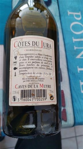 Jura Côtes-du-jura Caves de la Muyre 2006