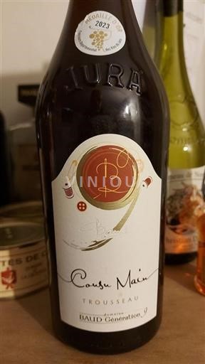 Jura Côtes du Jura BAUD Génération Cousu Main 2022