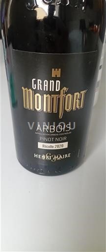 Jura Arbois Henri Maire Grand Montfort 2020