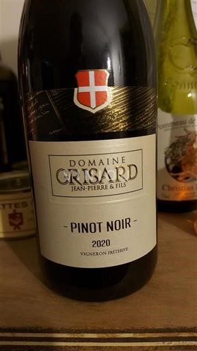 Savoie och Bugey Vin från Savoie Domaine Grisard Jeanpierre & Fils Pinot Noir 2020