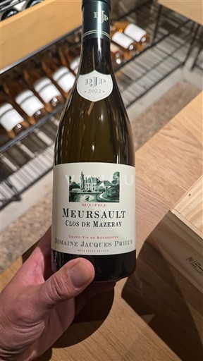 Bourgondië Meursault Domaine Jacques Prieur Clos de Mazeray 2022