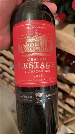 Burdeos Listrac-Médoc Cru Bourgeois Lestage 2017