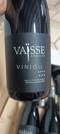 Languedoque Não especificado Domaine Vaïsse Pur 2022