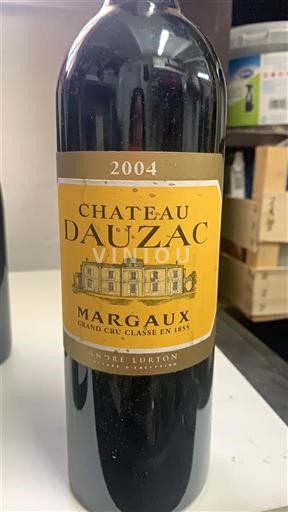 Burdeos Margaux Grand Cru Château Dauzac 2004