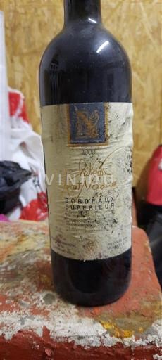 Burdeos Bordeaux superior Château Haut-Nadeau 2000