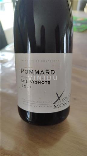 Burgund Pommard Xavier Monnot Les Vignots 2018
