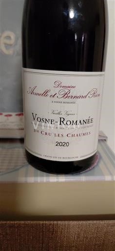 Burgund Vosne-Romanée Premier Cru Domaine Armelle et Bernard Rion Vieilles Vignes 2020