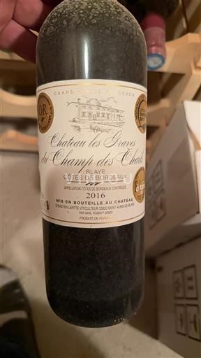 Bordeaux Côtes-de-Bordeaux Château Les Graves du Champ des Chaux 2016