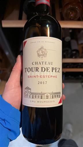 Bordeaux Saint-Estèphe Cru Bourgeois Château Tour de Pez 2017