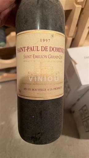 Burdeos Saint-Émilion Gran Cru Grand Cru Saint-Paul de Dominique 1997