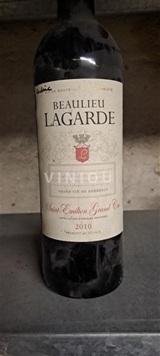 Bordeaux Saint-Émilion Grand Cru Grand Cru Beaulieu Lagarde 2010