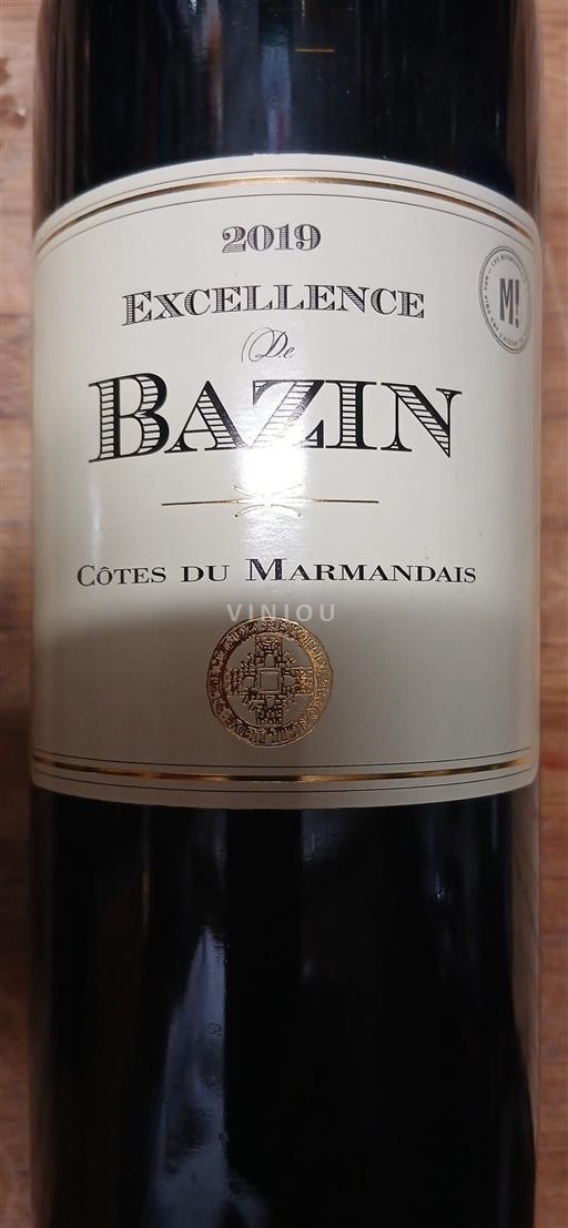 Sud-Ovest Côtes-du-marmandais Bazin Excellence 2019