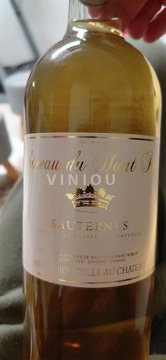 Bordéus Sauternes Château Haut Pick Não Sazonado