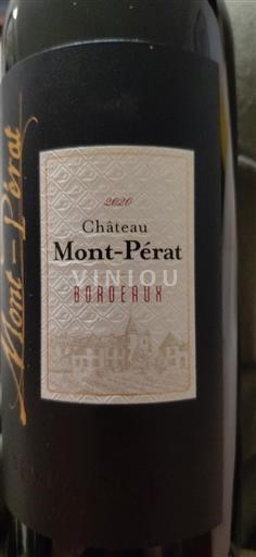 Burdeos Bordeaux Château Mont-Pérat 2020