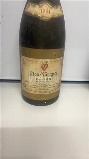 Borgoña Clos-de-vougeot Grand Cru Domaine Noëllat Michel et Fils 1991