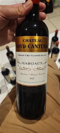 Burdeos Margaux Grand Cru Château Boyd-Cantenac 2022