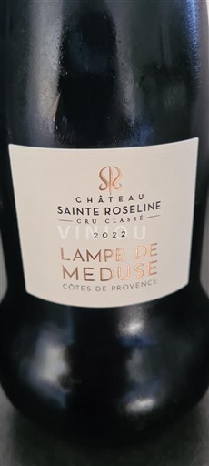 Provence Côtes-de-Provence Cru Classé Château Sainte Roseline Lampe de Méduse 2022