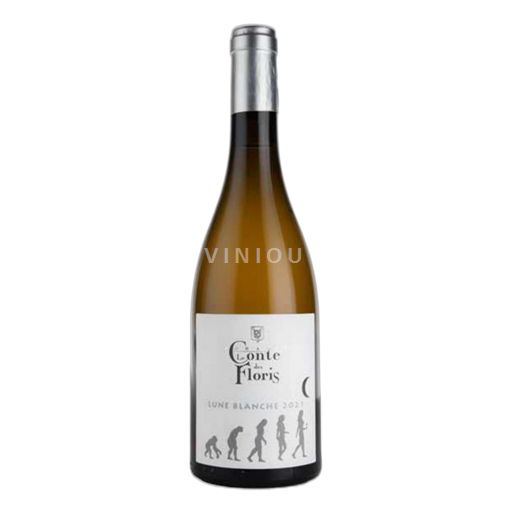 Vin Blanc sec Lune Blanche Conte des Floris 2022 France Languedoc AOC bio