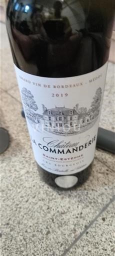 Bordeaux Saint-Estèphe Cru Bourgeois Château La Commanderie 2019