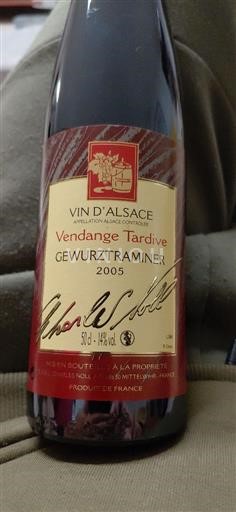 Alsace Vendanges Tardives Charles Noll Vendange Tardive Gewurztraminer 2005