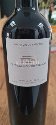 Bordéus Haut-Médoc Château Hourtin-Ducasse 2020