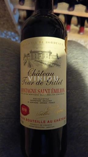 Bordeaux Montagne-saint-émilion Château Tour de Gillet Vieilles Vignes 2019