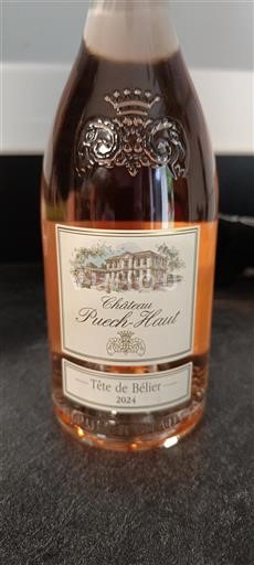 Vin Rosé sec Tête de Bélier Puech-Haut 2024 France Languedoc AOC