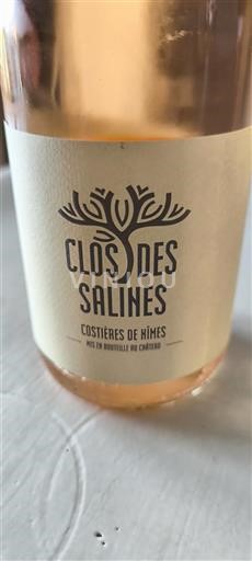 Rhône-dalen Costières-de-nîmes Clos des Salines Ikke årgangsbestemt