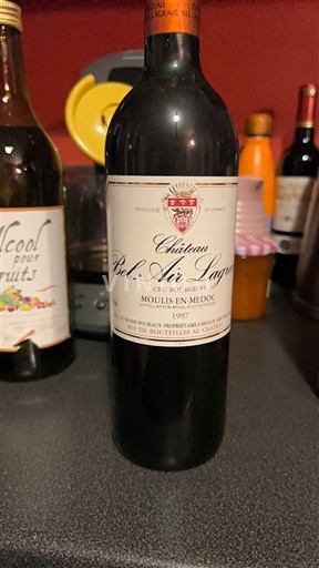 Bordeaux Moulis-en-Médoc Cru Bourgeois Château Bel Air Lagrave 1997