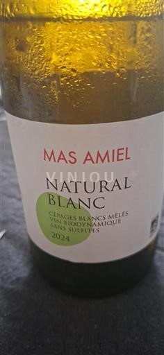 Roussillon Não especificado Mas Amiel Natural Blanc 2024