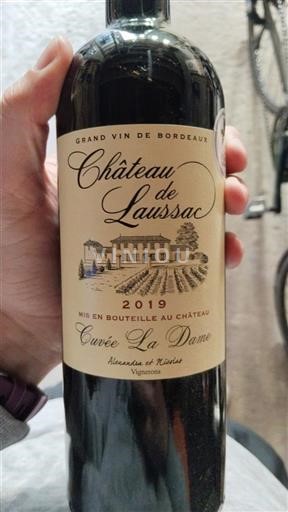 Bordeaux Không được chỉ định Château Laussac La Dame 2019